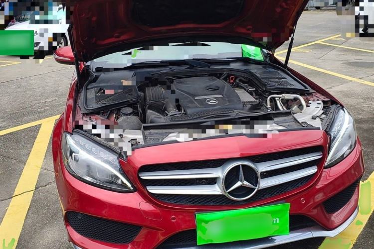 Used Mercedes-Benz C-Class 2015 Restyled C 180 L Sport Edition Engine Bay