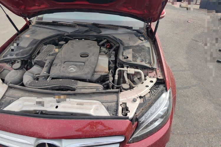Used Mercedes-Benz C-Class 2015 Restyled C 180 L Sport Edition Engine Bay Left