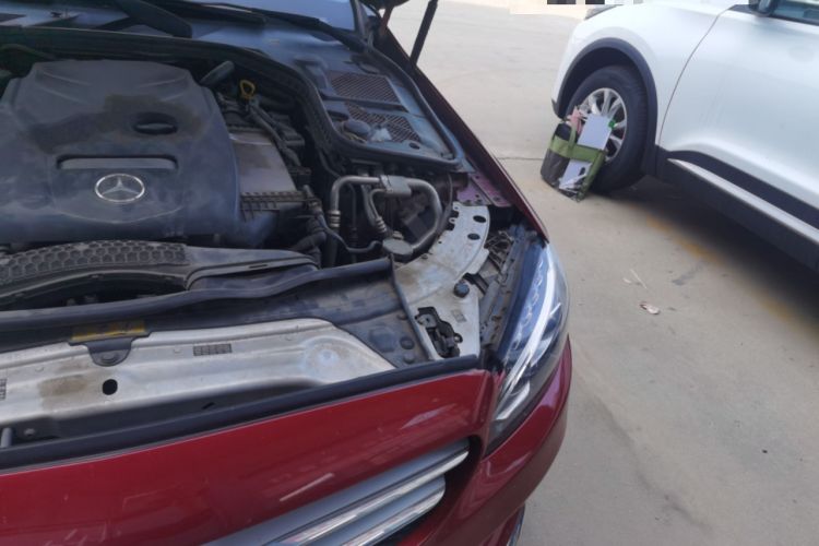 Used Mercedes-Benz C-Class 2015 C 200 L 4MATIC Sport Edition Engine Bay Left