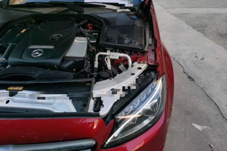 Used Mercedes-Benz C-Class 2015 Restyled C 180 L Sport Edition Engine Bay Left