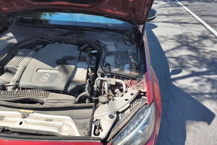 Used Mercedes-Benz C-Class 2015 C 200 Sport Edition Engine Bay Left