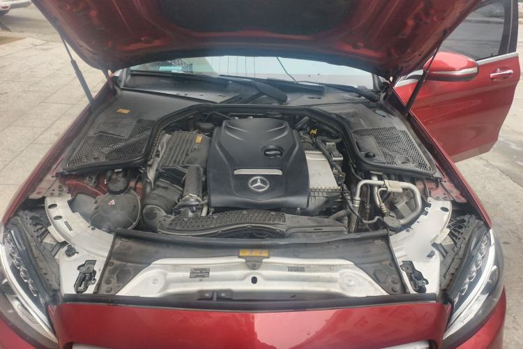 Used Mercedes-Benz C-Class 2015 Revised C 200 L Sport Edition Engine Bay