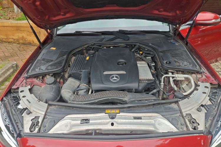 Used Mercedes-Benz C-Class 2015 Revised C 200 L Sport Edition Engine Bay