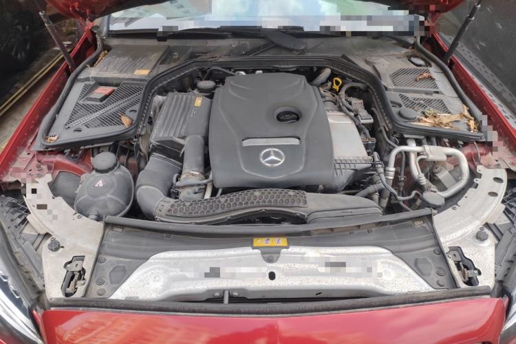Used Mercedes-Benz C-Class 2015 Revised C 200 L Sport Edition Engine Bay