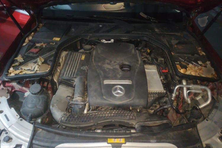 Used Mercedes-Benz C-Class 2015 C 200 L Engine Bay