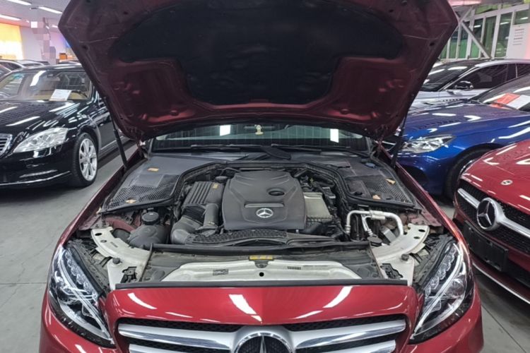 Used Mercedes-Benz C-Class 2015 Revised C 200 L Sport Edition Engine Bay