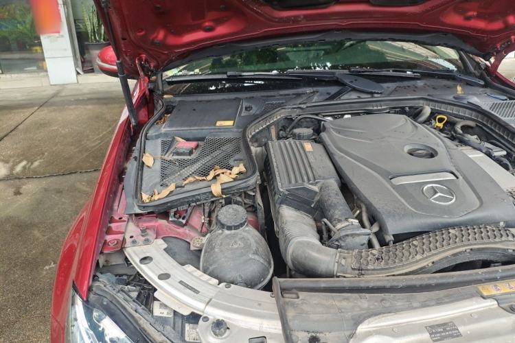 Used Mercedes-Benz C-Class 2015 C 200 L Sport Edition Engine Bay Right