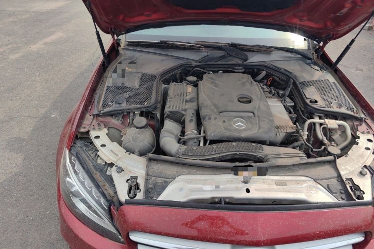Used Mercedes-Benz C-Class 2015 Restyled C 180 L Sport Edition Engine Bay Right