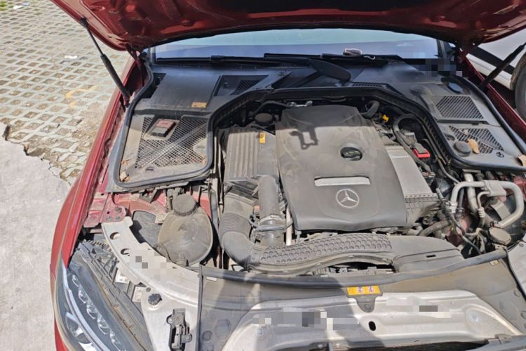 Used Mercedes-Benz C-Class 2015 C 200 L Sport Edition Engine Bay Right