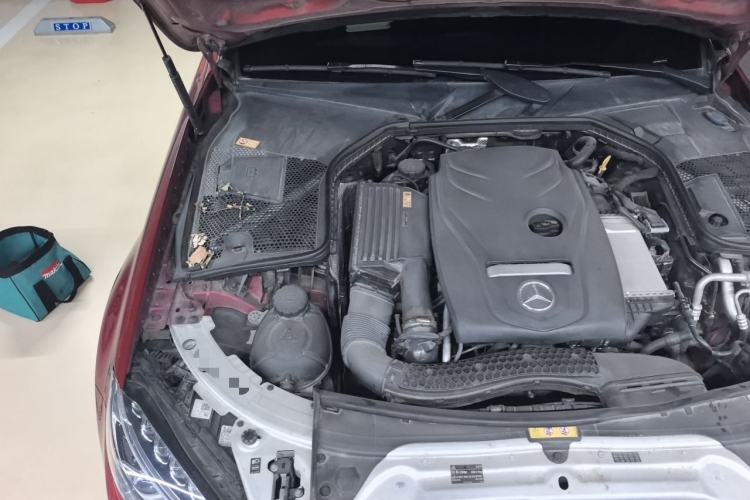 Used Mercedes-Benz C-Class 2015 C 200 Sport Edition 4MATIC Engine Bay Right