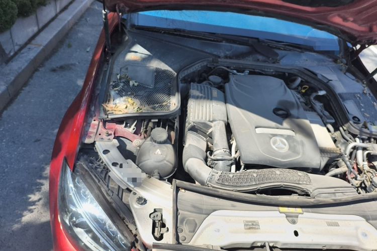 Used Mercedes-Benz C-Class 2015 C 200 Sport Edition Engine Bay Right