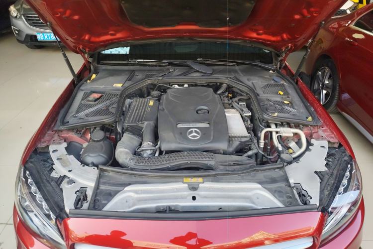 Used Mercedes-Benz C-Class 2015 Revised C 200 L Sport Edition Engine Bay