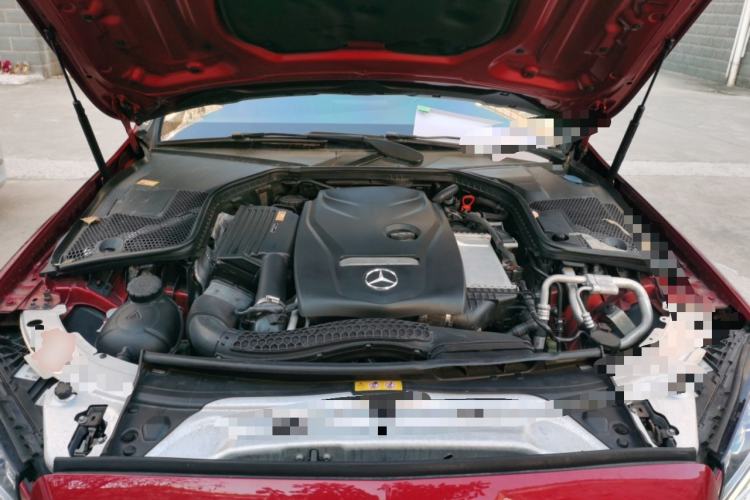Used Mercedes-Benz C-Class 2015 Restyled C 180 L Sport Edition Engine Bay