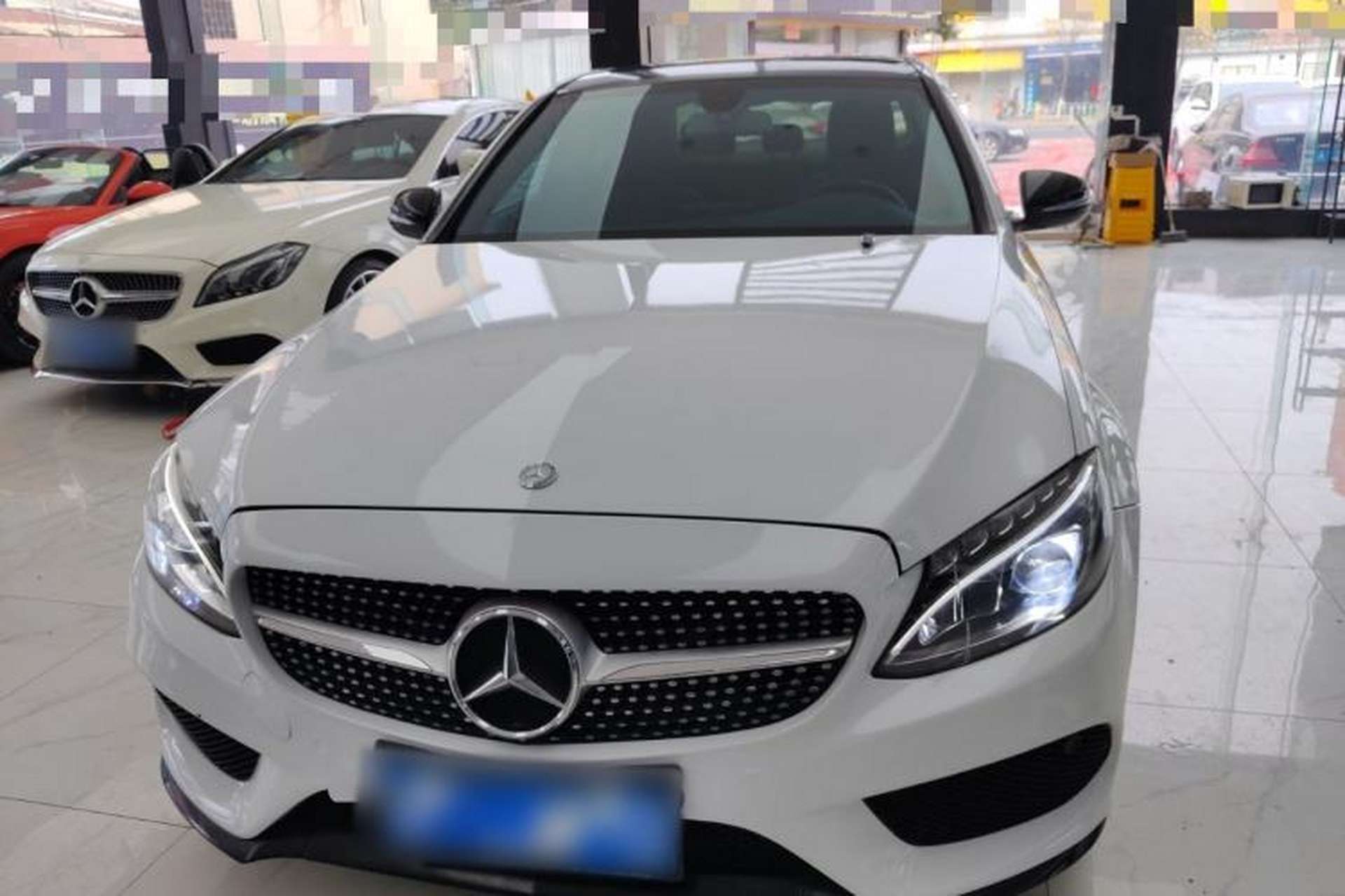 Used Mercedes-Benz C-Class 2015 C 200 L Sport Edition Front