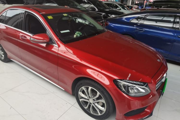 Used Mercedes-Benz C-Class 2015 C 180 L Sport Edition Front Right 45 Deg