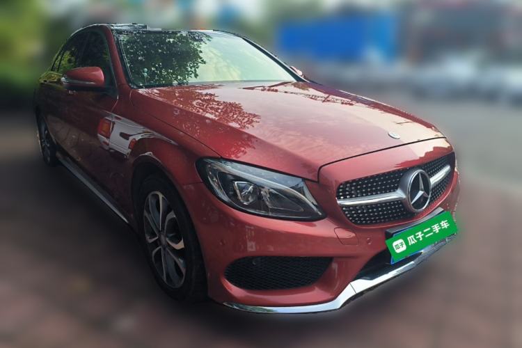 Used Mercedes-Benz C-Class 2015 C 200 L Sport Edition Front Right 45 Deg