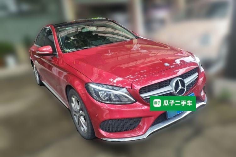 Used Mercedes-Benz C-Class 2015 C 200 L Sport Edition Front Right 45 Deg