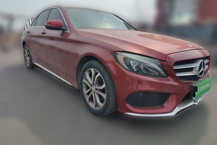 Used Mercedes-Benz C-Class 2015 Restyled C 180 L Sport Edition Front Right 45 Deg