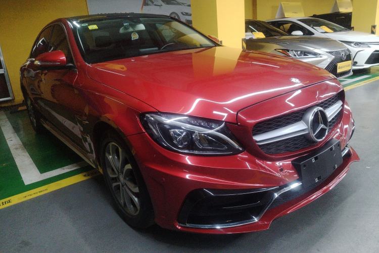 Used Mercedes-Benz C-Class 2015 Revised C 200 L Sport Edition Front Right 45 Deg