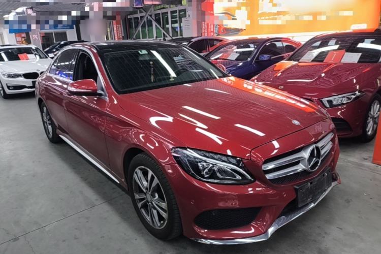 Used Mercedes-Benz C-Class 2015 Revised C 200 L Sport Edition Front Right 45 Deg
