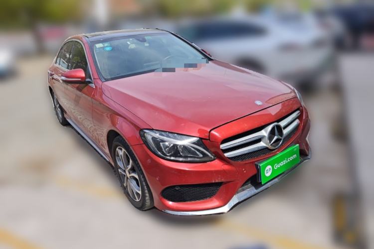 Used Mercedes-Benz C-Class 2015 C 200 L Sport Edition Front Right 45 Deg