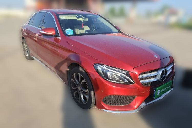 Used Mercedes-Benz C-Class 2015 Restyled C 180 L Sport Edition Front Right 45 Deg