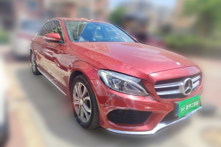 Used Mercedes-Benz C-Class 2015 C 180 L Sport Edition Front Right 45 Deg