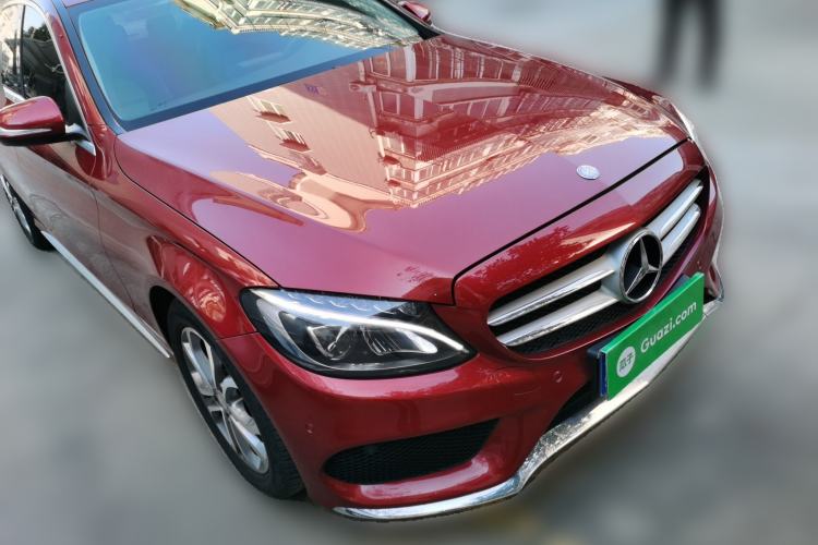 Used Mercedes-Benz C-Class 2015 Restyled C 180 L Sport Edition Front Right 45 Deg