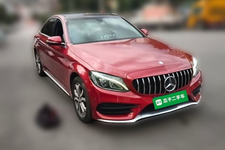 Used Mercedes-Benz C-Class 2015 C 200 L Sport Edition Front Right 45 Deg
