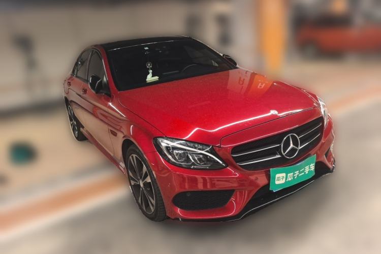 Used Mercedes-Benz C-Class 2015 C 200 Sport Edition 4MATIC Front Right 45 Deg