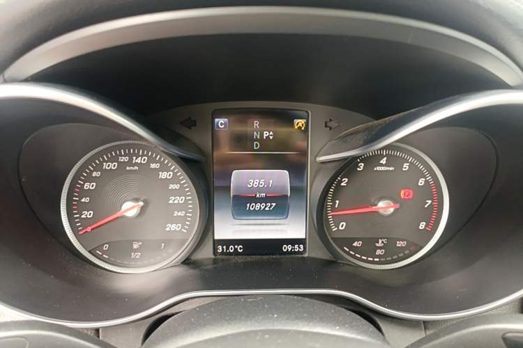 Used Mercedes-Benz C-Class 2015 Restyled C 180 L Sport Edition Instrument Cluster