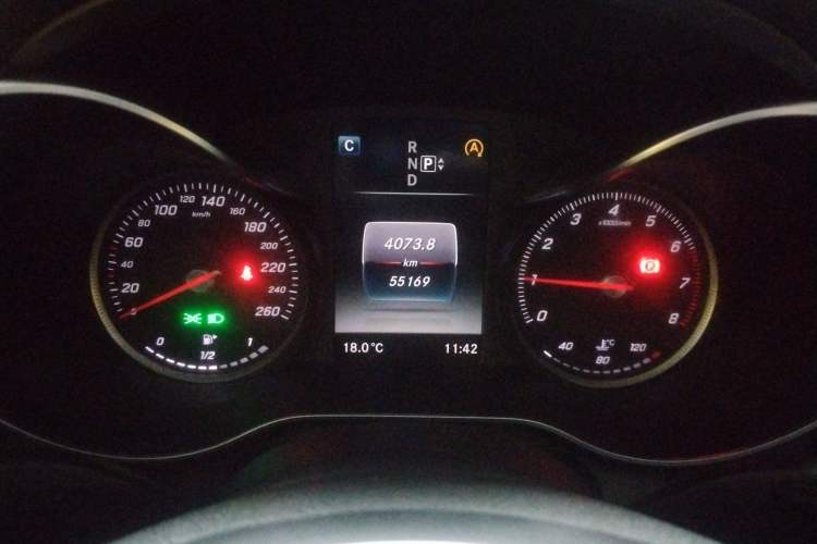 Used Mercedes-Benz C-Class 2015 Revised C 200 L Sport Edition Instrument Cluster