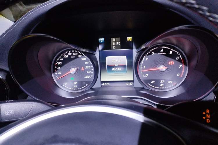 Used Mercedes-Benz C-Class 2015 Revised C 200 L Sport Edition Instrument Cluster
