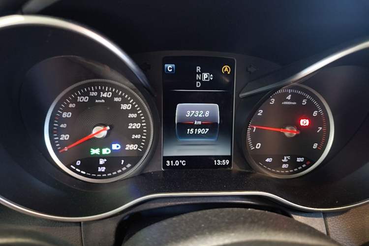 Used Mercedes-Benz C-Class 2015 Restyled C 180 L Sport Edition Instrument Cluster