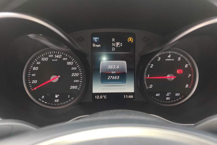 Used Mercedes-Benz C-Class 2015 Revised C 200 L Sport Edition Instrument Cluster