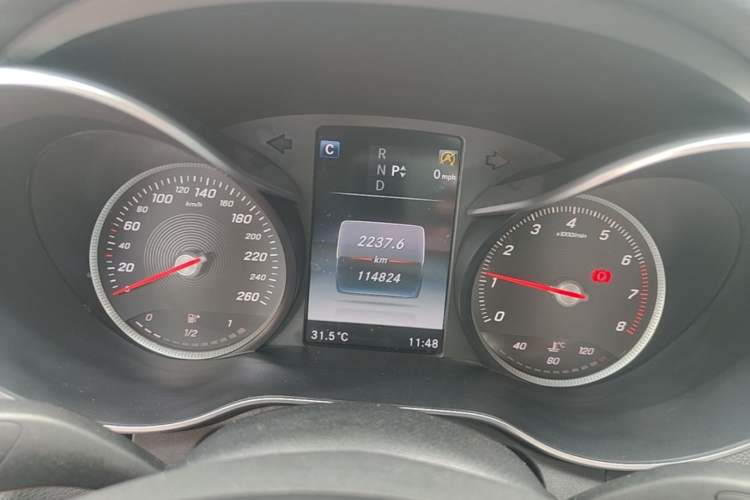 Used Mercedes-Benz C-Class 2015 Restyled C 180 L Sport Edition Instrument Cluster