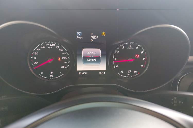 Used Mercedes-Benz C-Class 2015 Revised C 200 L Sport Edition Instrument Cluster