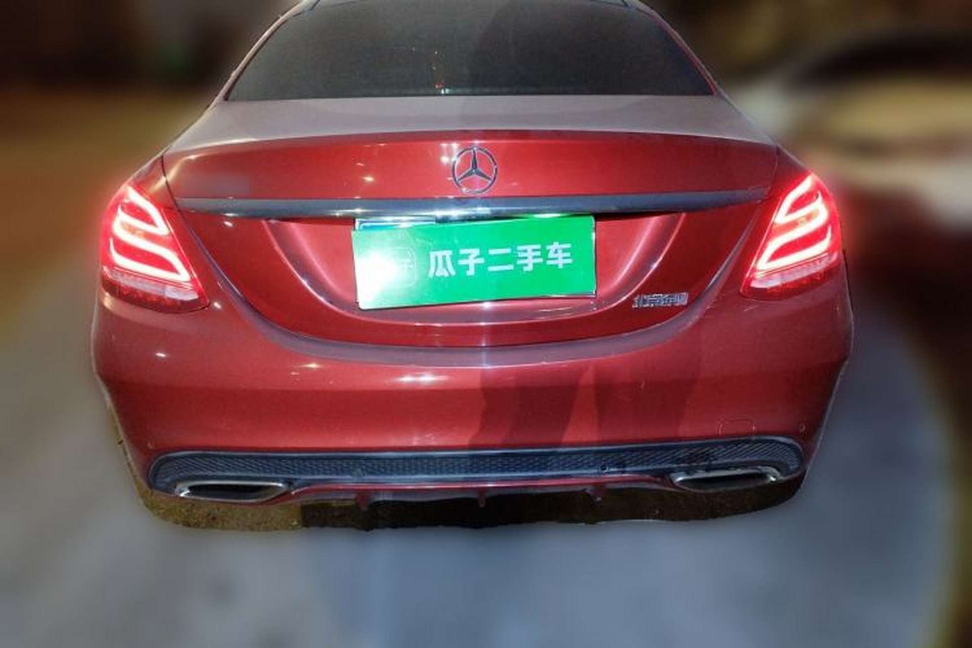 Used Mercedes-Benz C-Class 2015 Revised C 200 L Sport Edition Rear