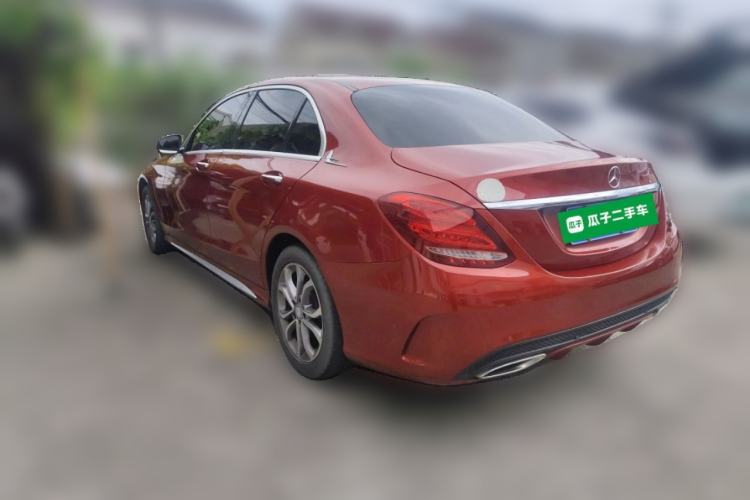 Used Mercedes-Benz C-Class 2015 Restyled C 180 L Sport Edition Rear Left 45 Deg