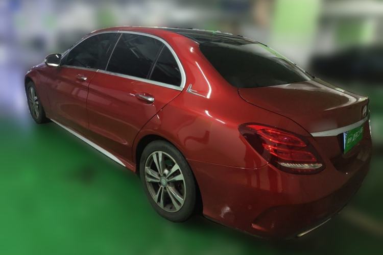 Used Mercedes-Benz C-Class 2015 Revised C 200 L Sport Edition Rear Left 45 Deg