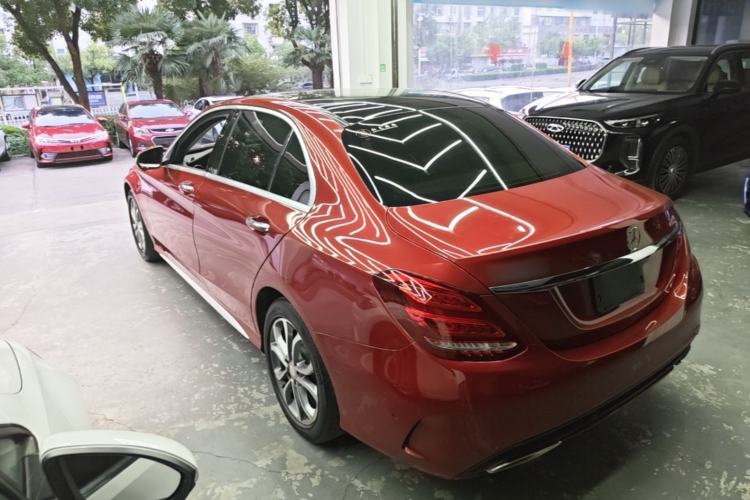 Used Mercedes-Benz C-Class 2015 C 200 L Sport Edition Rear Left 45 Deg