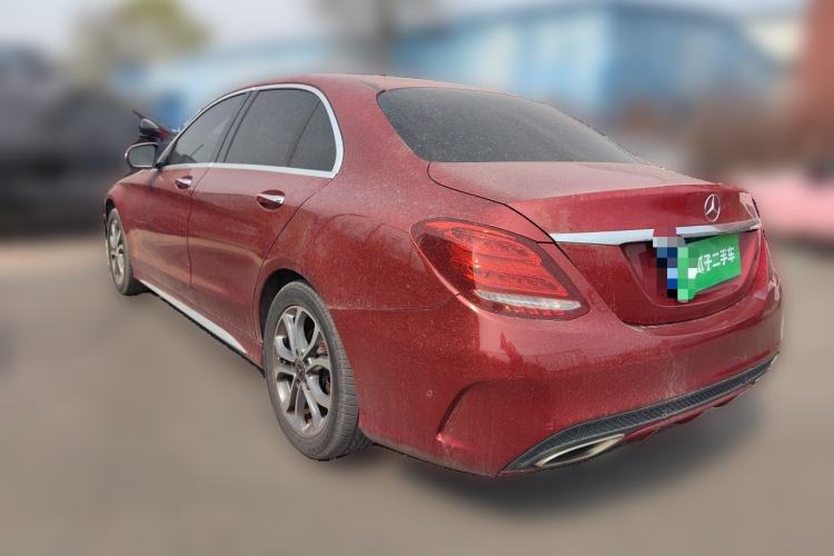 Used Mercedes-Benz C-Class 2015 Restyled C 180 L Sport Edition Rear Left 45 Deg