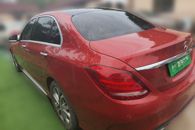 Used Mercedes-Benz C-Class 2015 C 200 L Sport Edition Rear Left 45 Deg
