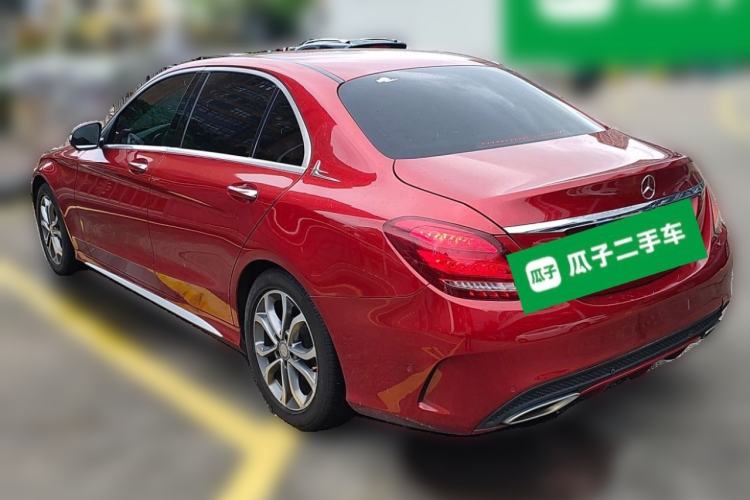 Used Mercedes-Benz C-Class 2015 Restyled C 180 L Sport Edition Rear Left 45 Deg