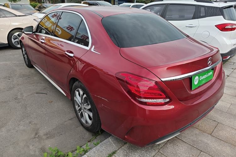 Used Mercedes-Benz C-Class 2015 Restyled C 180 L Sport Edition Rear Left 45 Deg