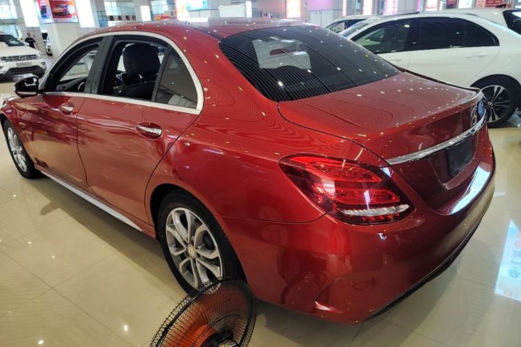 Used Mercedes-Benz C-Class 2015 Restyled C 180 L Sport Edition Rear Left 45 Deg
