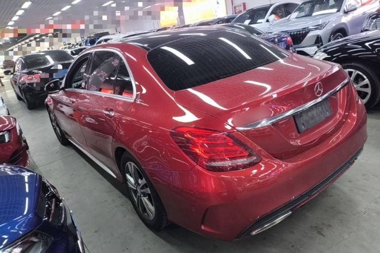 Used Mercedes-Benz C-Class 2015 Revised C 200 L Sport Edition Rear Left 45 Deg