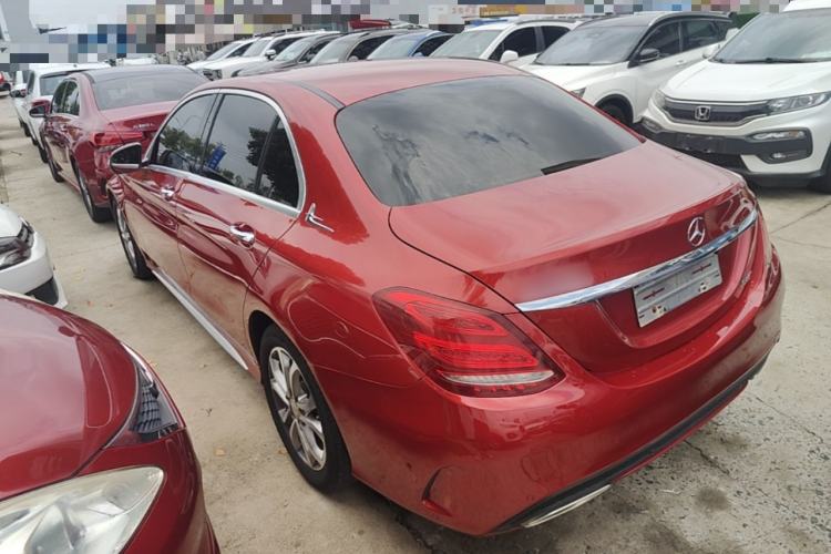 Used Mercedes-Benz C-Class 2015 Restyled C 180 L Sport Edition Rear Left 45 Deg