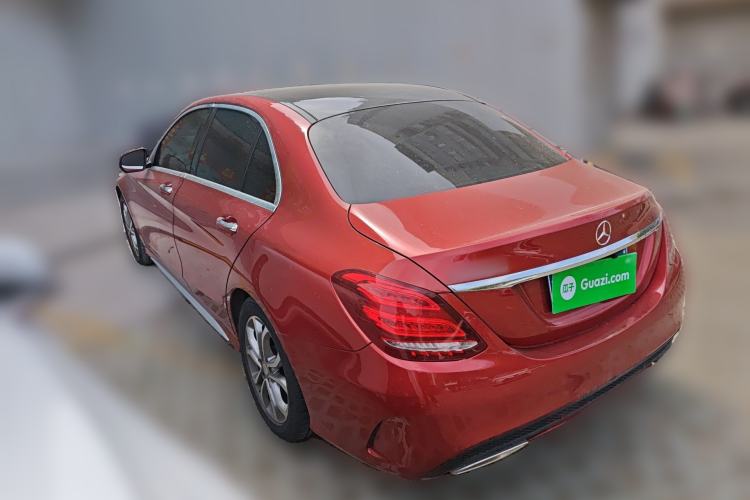 Used Mercedes-Benz C-Class 2015 C 200 L Sport Edition Rear Left 45 Deg
