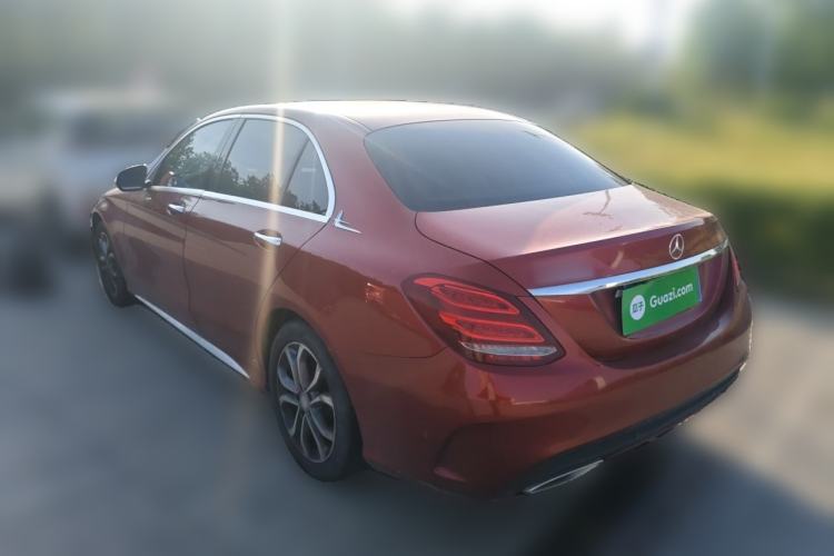 Used Mercedes-Benz C-Class 2015 Restyled C 180 L Sport Edition Rear Left 45 Deg